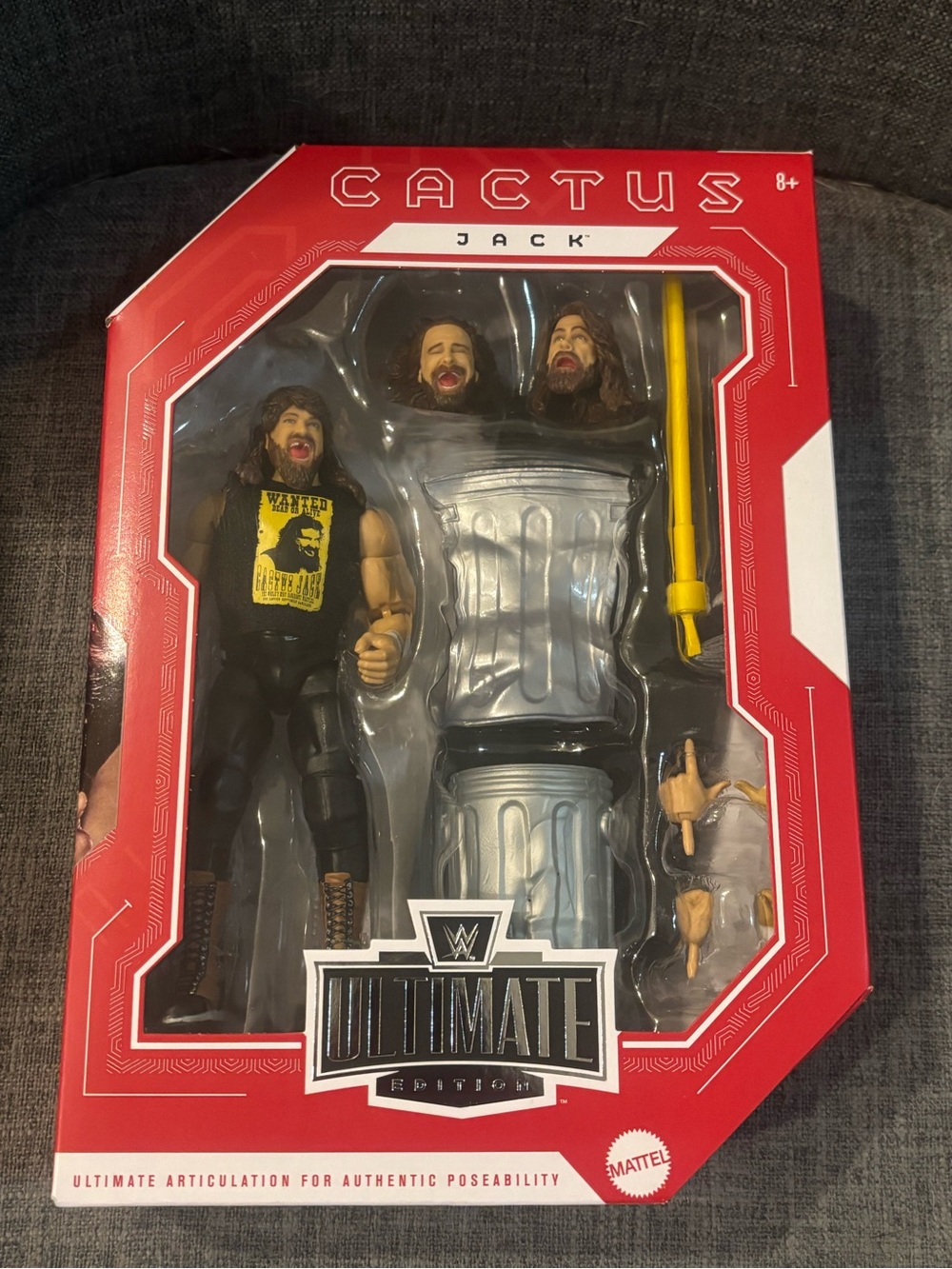 Cactus Jack WWE Ultimate Edition Action Figure New in Box